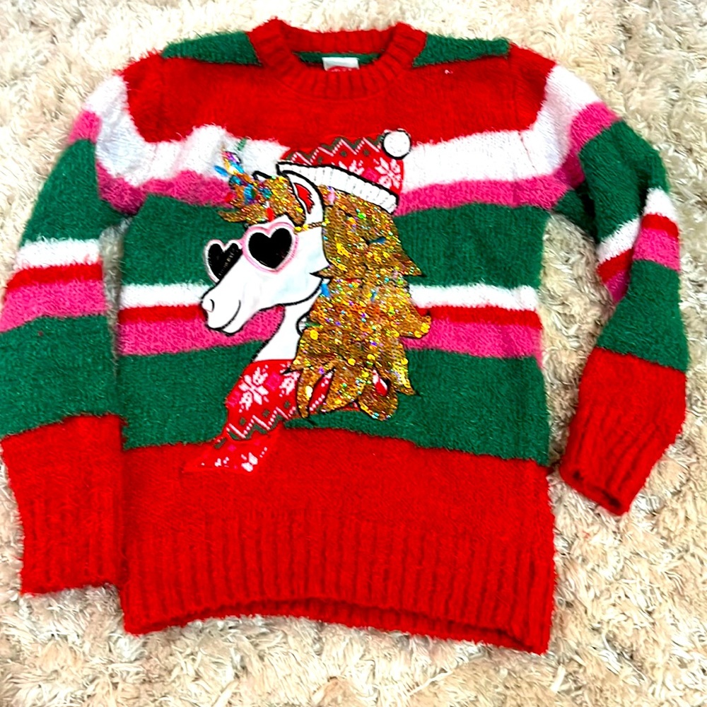 Unicorn Christmas sweater